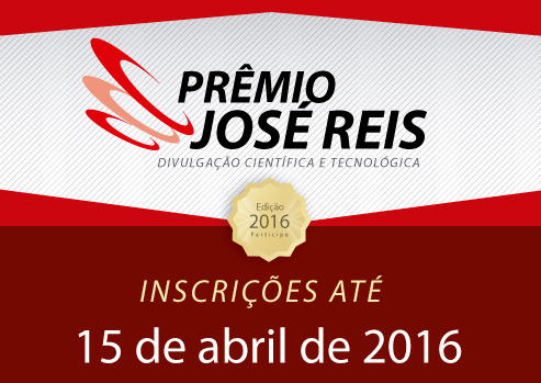 Últimos dias de inscrição para o Prêmio José Reis
