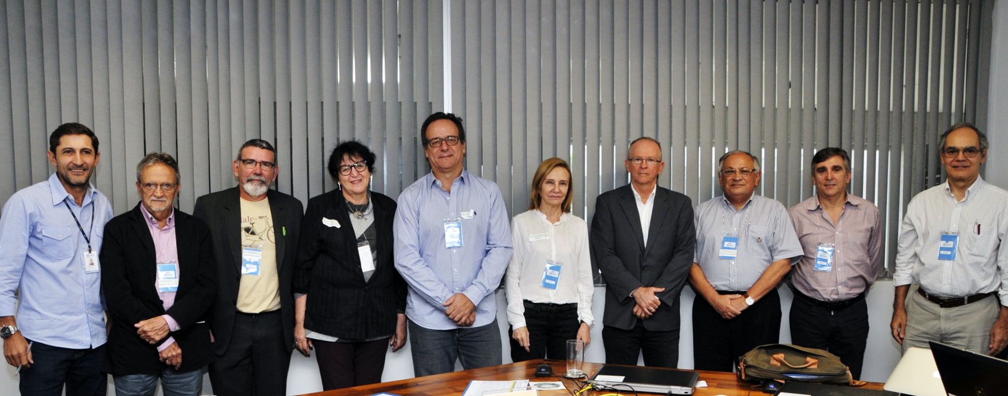 Membros da Comissão Julgadora em reunião no CNPq