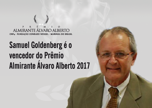 CNPq divulga vencedor do Prêmio Almirante Álvaro Alberto 2017