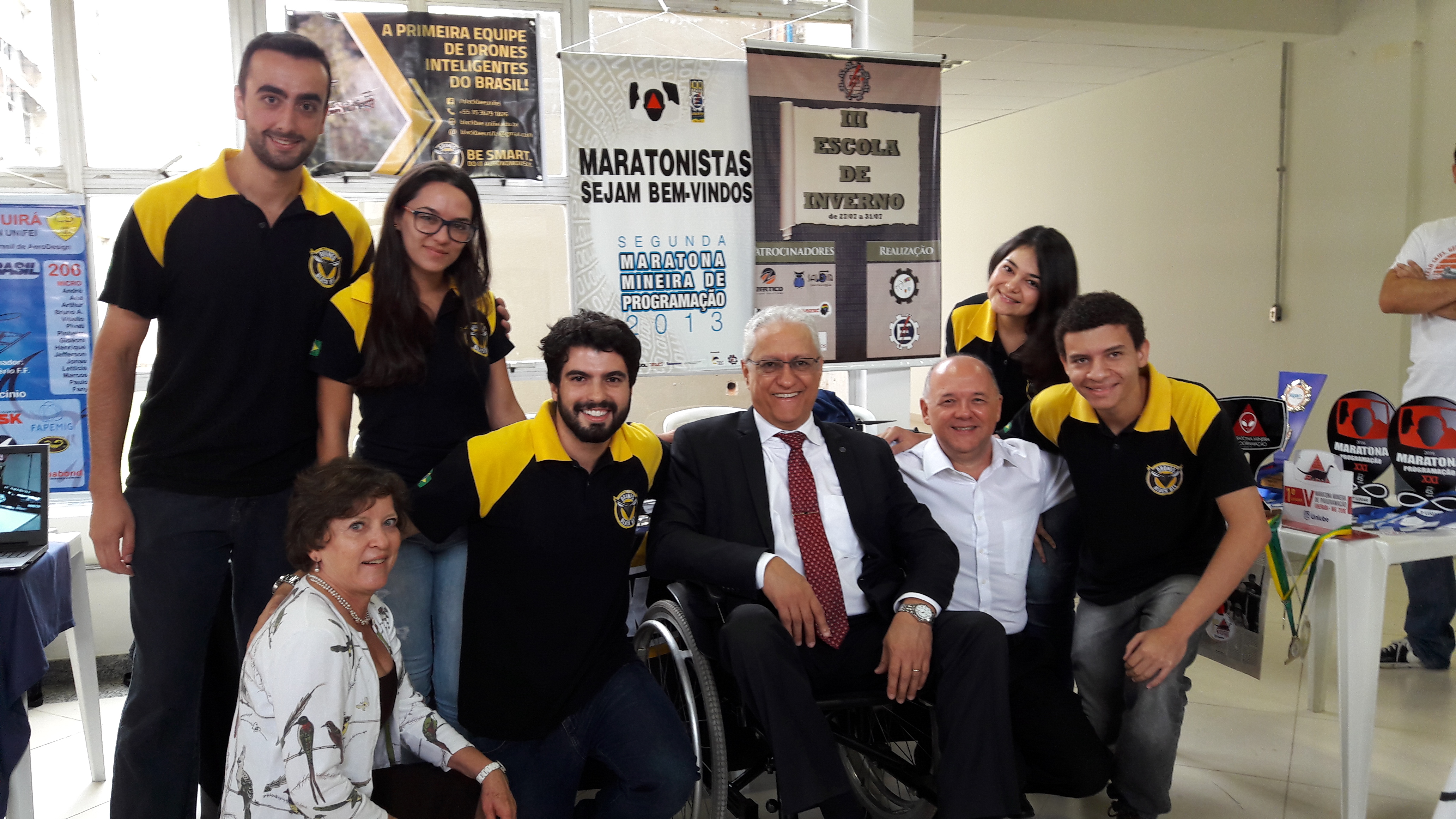 Equipe e Presidente do CNPq