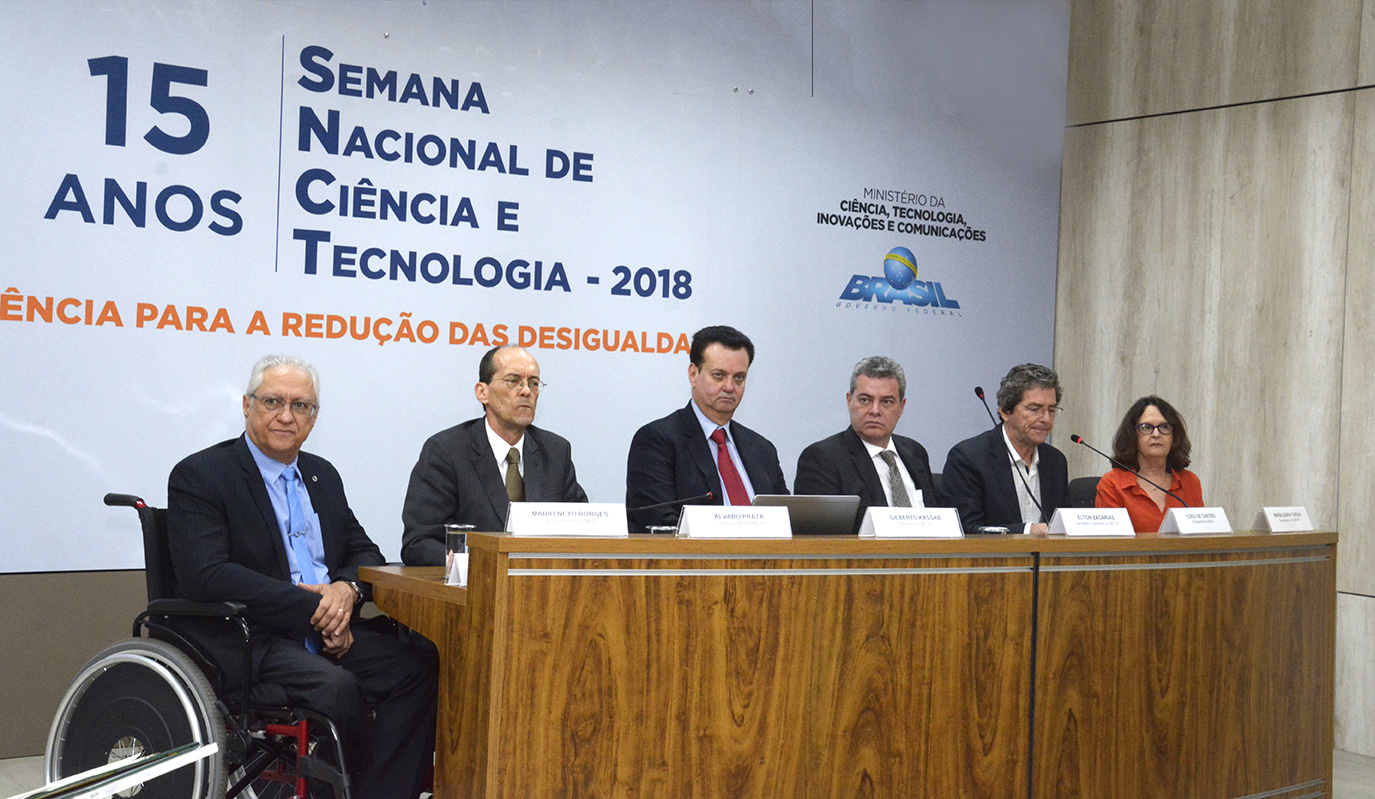 Semana Nacional de Ciência e Tecnologia 2018 é lançada