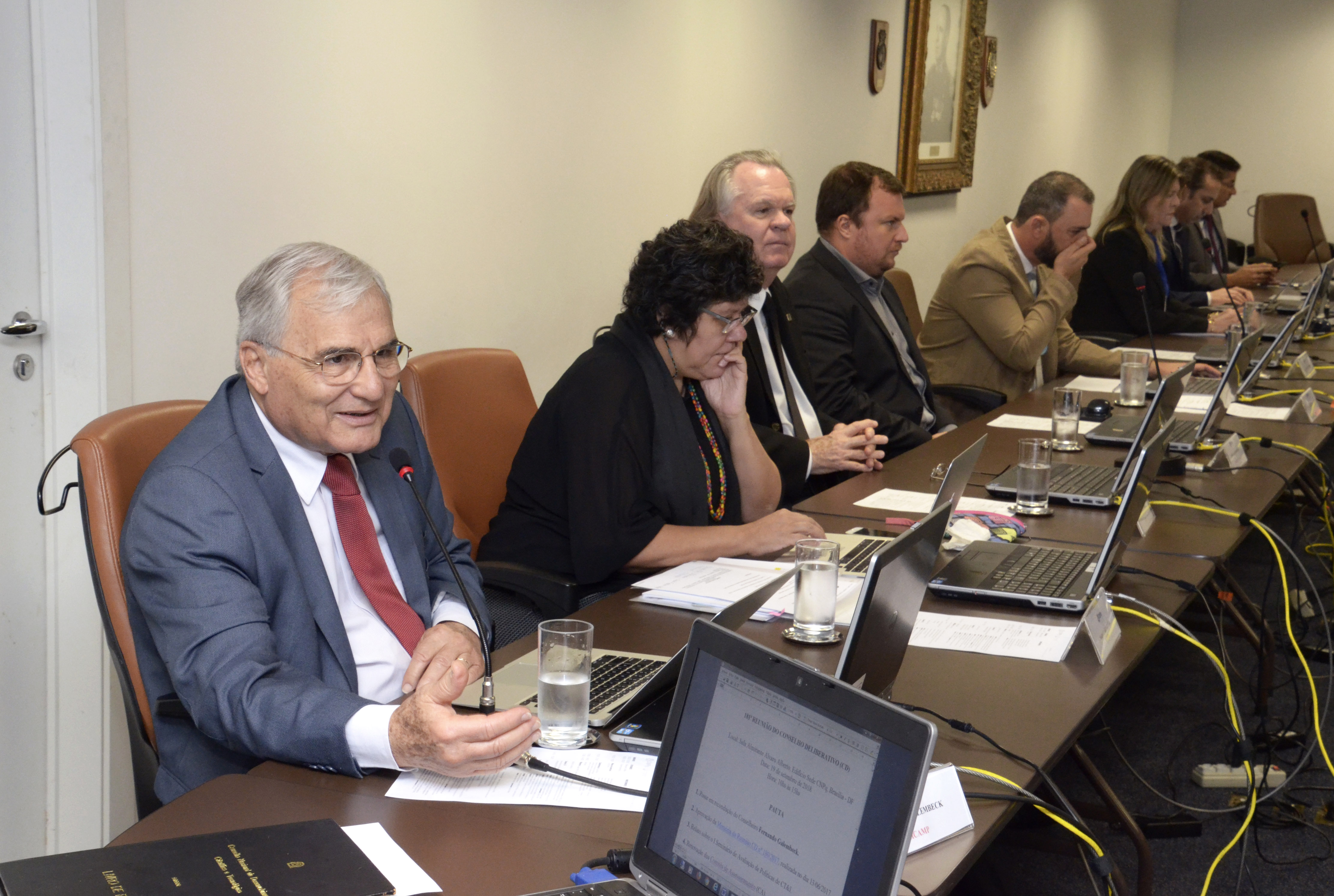 Fernando Galembeck, Maria Ataide, Valder Steffen, Fabricio Pamplona, Raphael Dorsa, Adriana Tonini, Maecelo Morales e José Ricardo.J