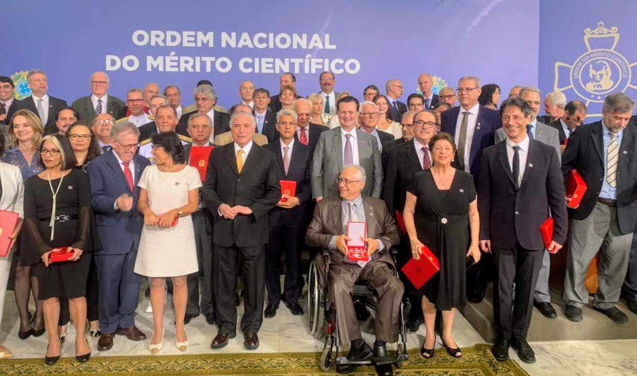 Ordem do Mérito Científico homenageia personalidades