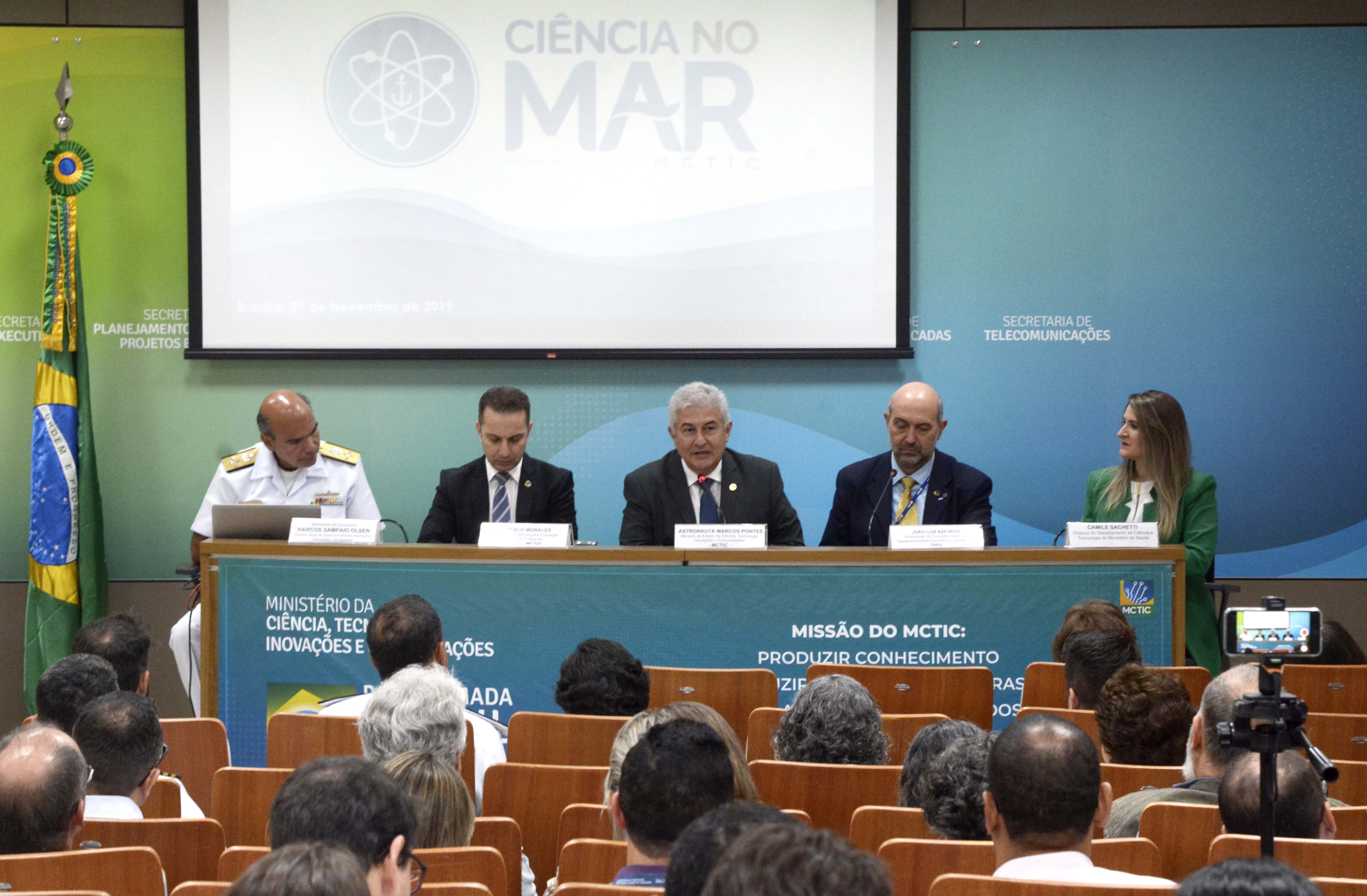 MCTIC lança o Programa Ciência no Mar