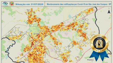 Mapa interativo e aplicativo ajudam no monitoramento da Covid-19