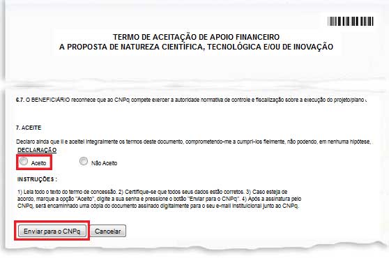 4 - Assinatura eletrônica do termo de concessão